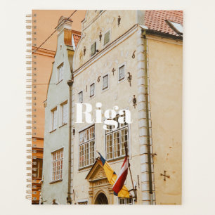 Riga Cityscape Flexible Photo Magnet Planner