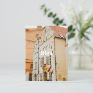 Riga Cityscape Flexible Photo Magnet Postcard