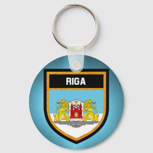 Riga Flag Key Ring