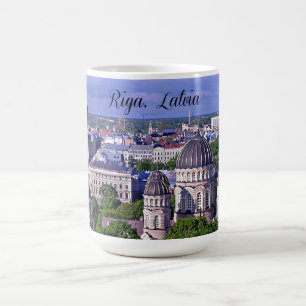 Riga, Latvia cityscape Coffee Mug