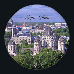 Riga, Latvia cityscape Magnet<br><div class="desc">Riga,  Latvia picturesque cityscape.</div>