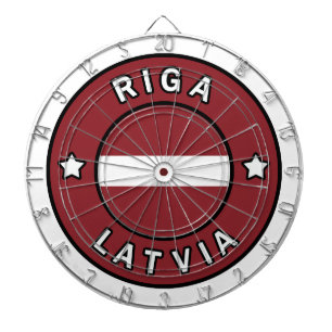 Riga Latvia Dartboard