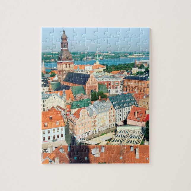 Riga, Latvia Jigsaw Puzzle (Vertical)