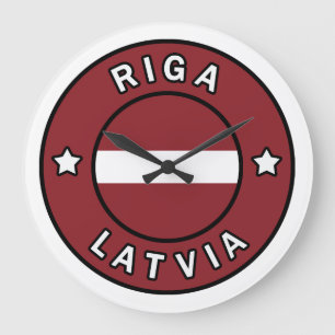 Riga Latvia Large Clock