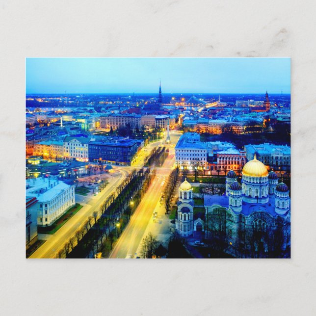 Riga Postcard (Front)