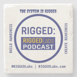 RIGGEDLabs Awareness Drinks Coaster Marble 280514