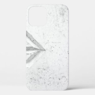 Right arrow sign on wall iPhone 12 case