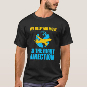 Right Direction Air Traffic Controller Aeroplane G T-Shirt