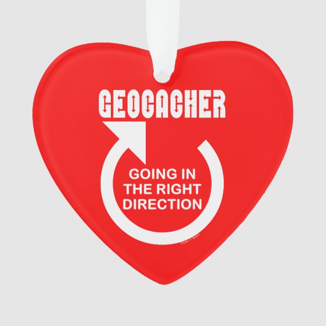 Right Direction Ornament (Front)