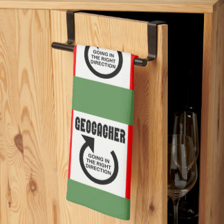 Right Direction Tea Towel