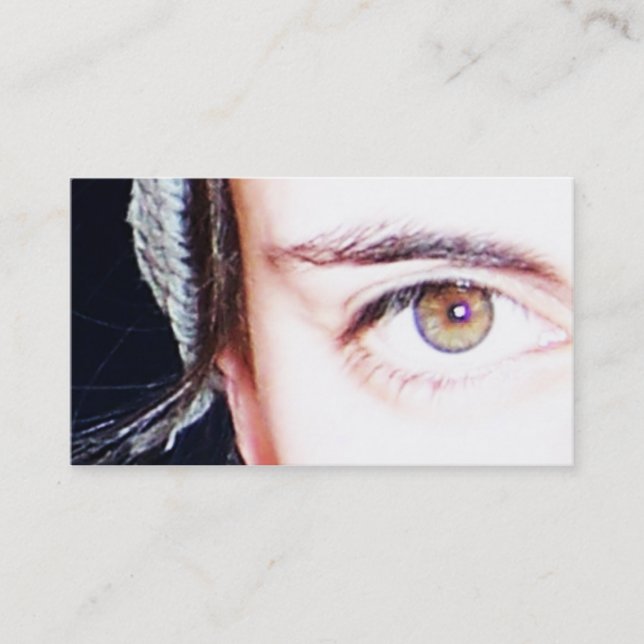 right eye business card (Front)