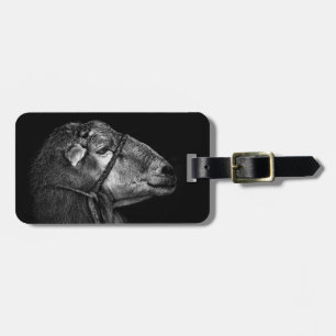 right following luggage tag