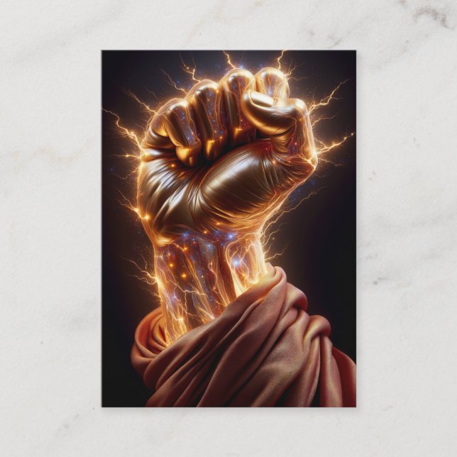 Right Hand of Power - Mark 14:60-62 KJV Card Box (Front)