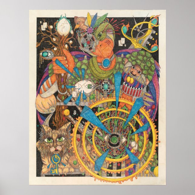 Right-handed Courage (Spirit of the Heart Warrior) Poster (Front)