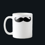 Right-handed Moustache Mug<br><div class="desc">Right-handed Moustache Mug makes a great gift!  May be personalised.</div>