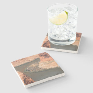 Right Here Stone Coaster