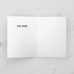 Right Leg in Cast in a chair with crutches Card