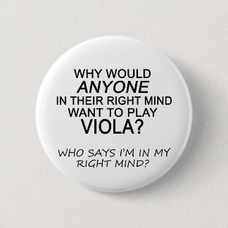 Right Mind Viola 6 Cm Round Badge