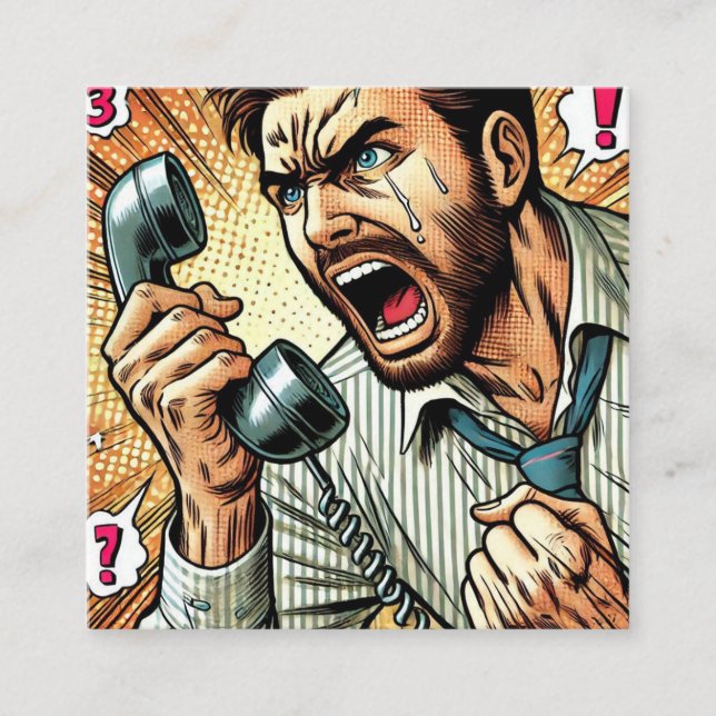 Right Now! Calling Card (Front)