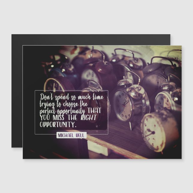 Right Opportunity Magnetic Card (Front/Back)