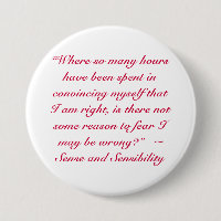 Right or Wrong Jane Austen Quote
