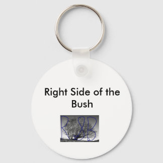 Right Side of the Bush Key Ring