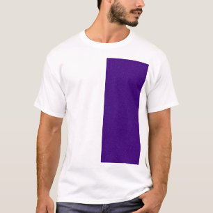 Right-Side Purple Noise Graphic T-Shirt (Custom)
