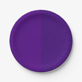 Right Sparkle Purple Paper Plate – Customisable