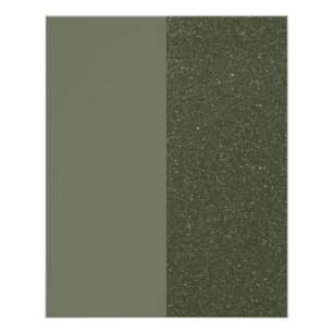 Right-Split Moss Green Noise Photo Enlargement Print