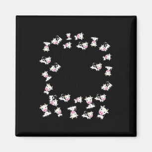Right Through 100 Days Of School Fun Cow Pun Stude Magnet