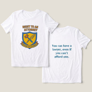 Right to an Attorney  Tri-Blend Shirt