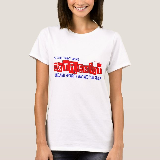 Right-Wing Extremist T-Shirt (Front)