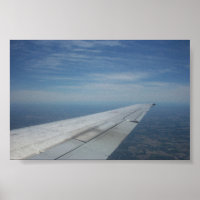 Right Wing Over Detroit
