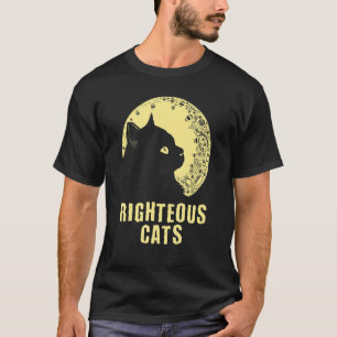 Righteous Cats Cat Humour Kitten Birthday Cat Mu T-Shirt