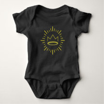 Righteous King baby bodysuit