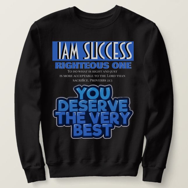 RIGHTEOUS ONE SWEATSHIRT (Design Front)