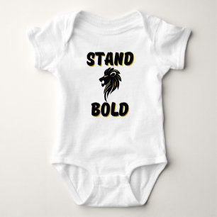 Righteous Stand Bold As Lions Baby Bodysuit