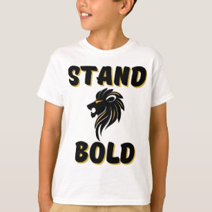 Righteous Stand Bold As Lions Boy's T-Shirt