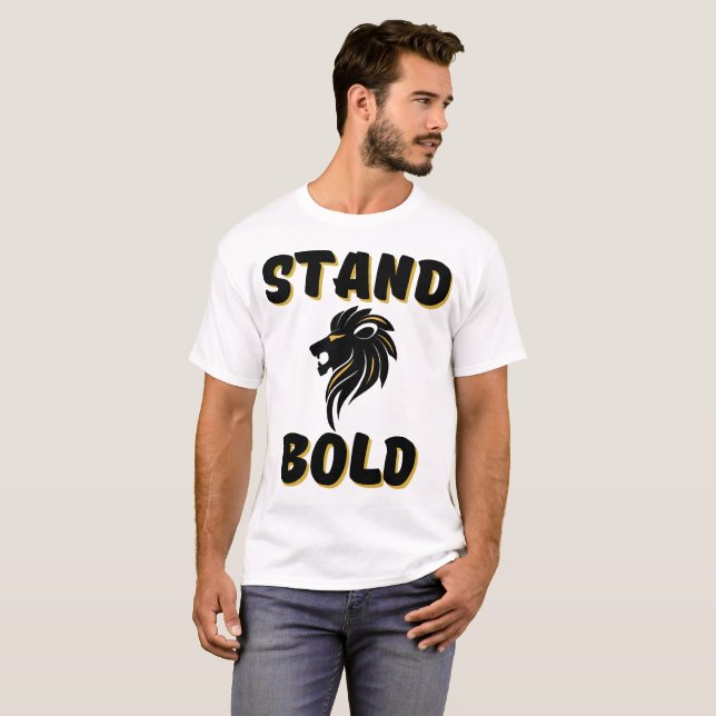 Righteous Stand Bold As Lions Unisex T-Shirt (Front Full)