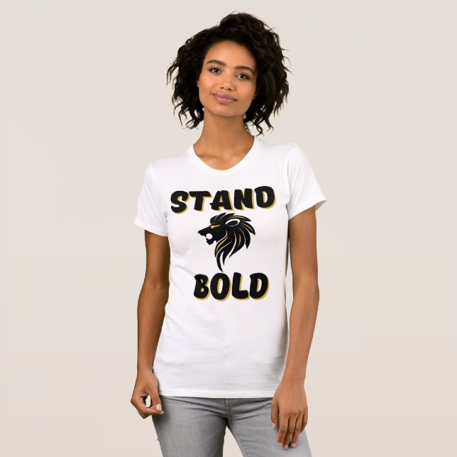 Righteous Stand Bold As Lions Women's T-Shirt (Front Full)