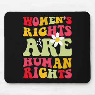 Rights Are Humen Rights Feminist 1973 Mouse Pad