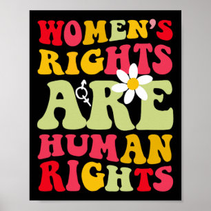 Rights Are Humen Rights Feminist 1973  Poster