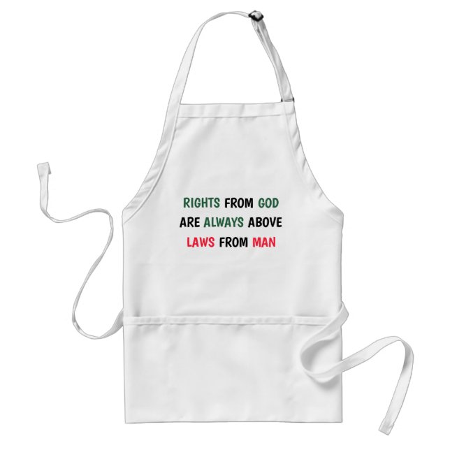 Rights from God Standard Apron (Front)