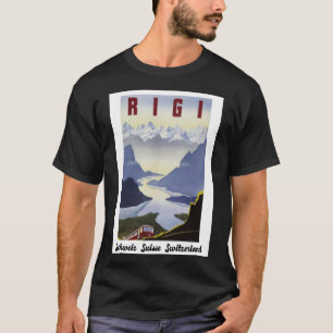 Rigi, Switzerland Vintage Travel  T-Shirt