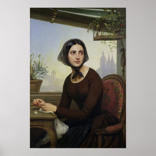 Rigolette Trying to Distract herself Poster (Front)