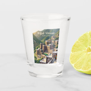 Rijal Almaa Saudi Arabia Shot Glass