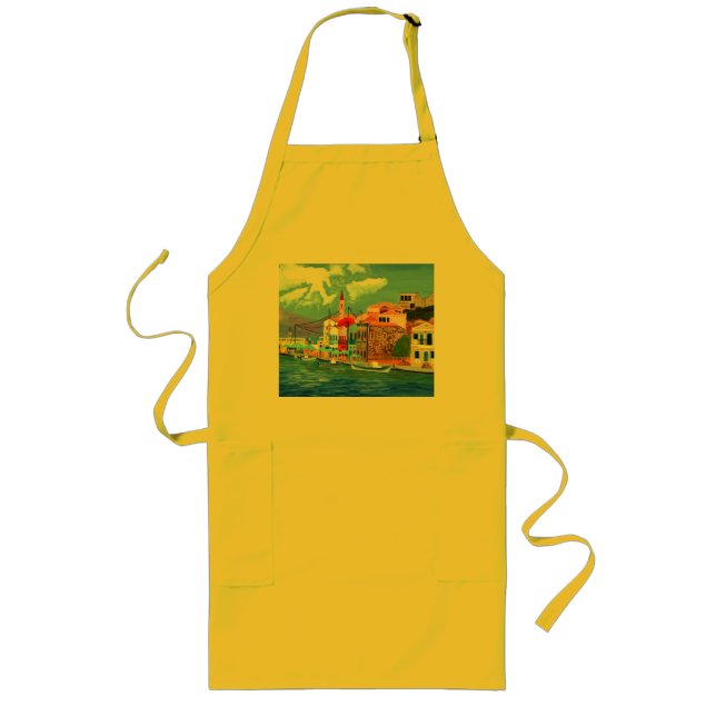 rijal-almaa-the-gingerbread-village-magdalena-froh long apron (Front)