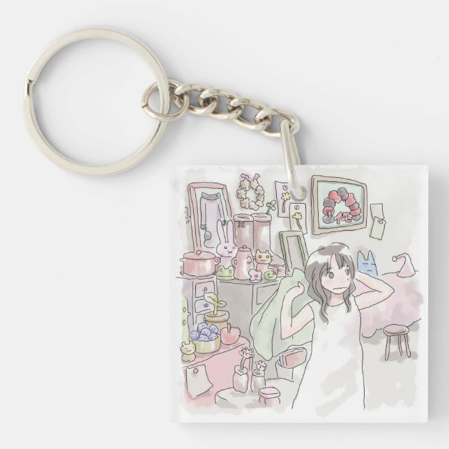 Riji Saniwa Key Ring (Front)