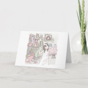 Riji Saniwa Note Card