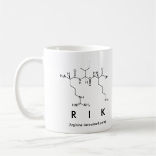 Rik peptide name mug